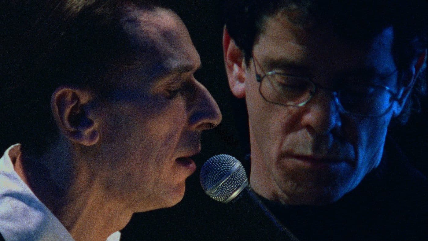 Lou Reed and John Cale: Songs for Drella backdrop