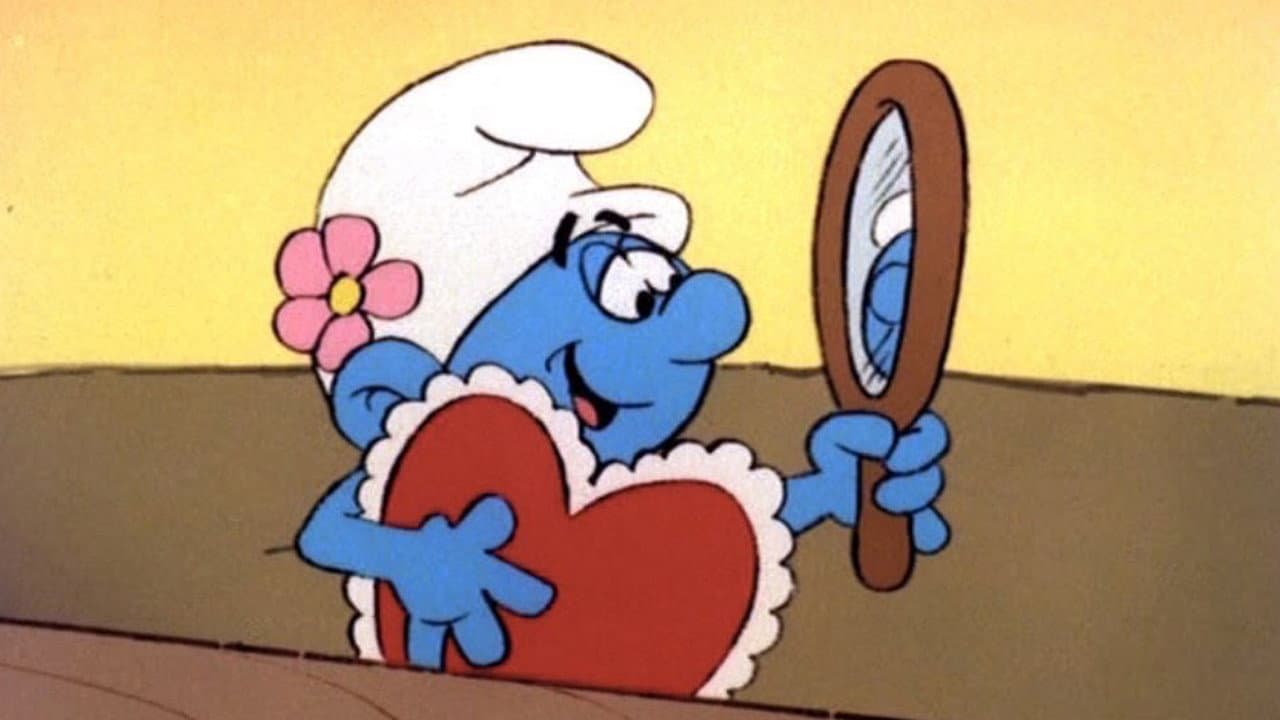 My Smurfy Valentine backdrop