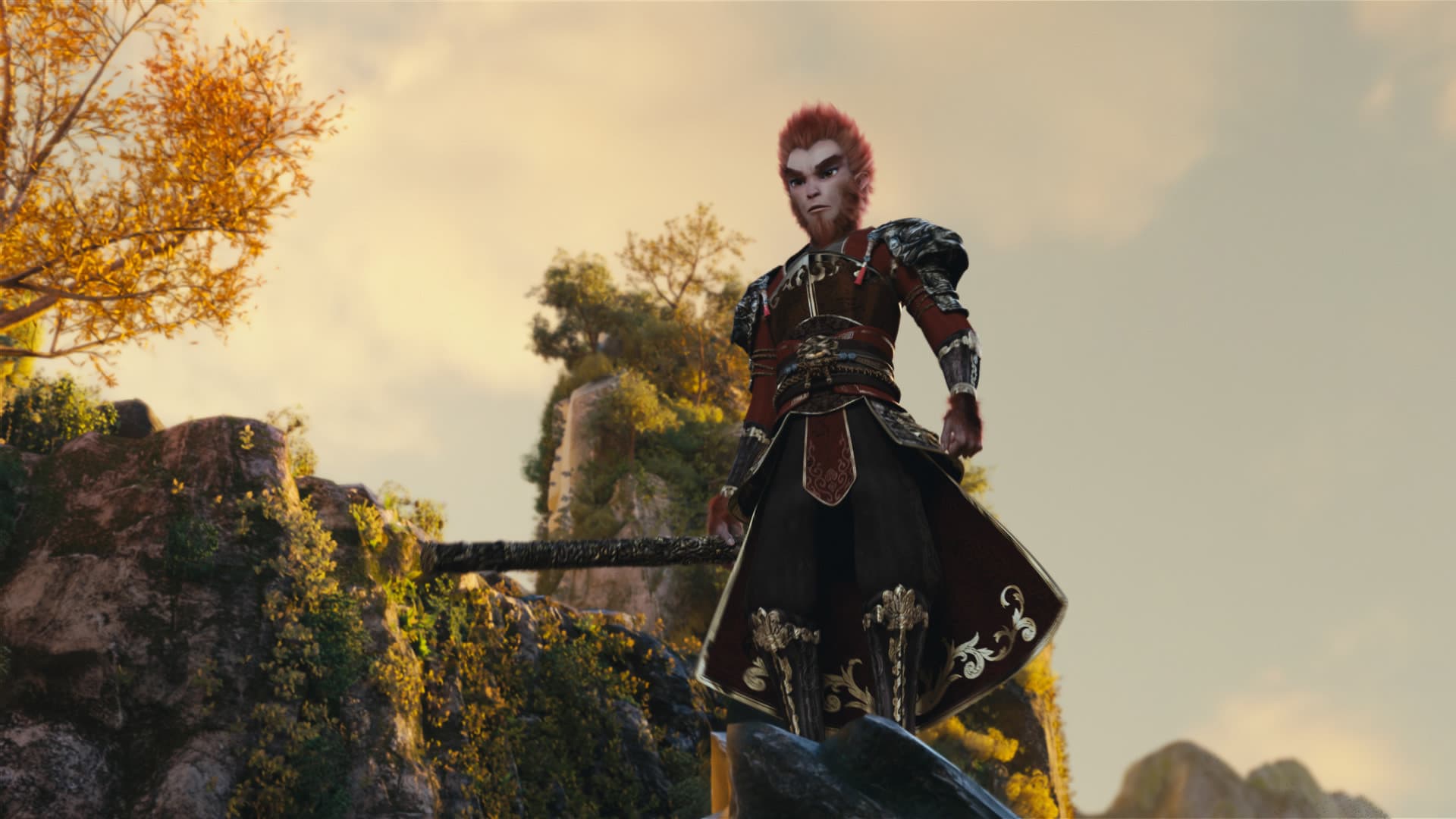 The Monkey King Rebirth - Fight Against the Sky backdrop