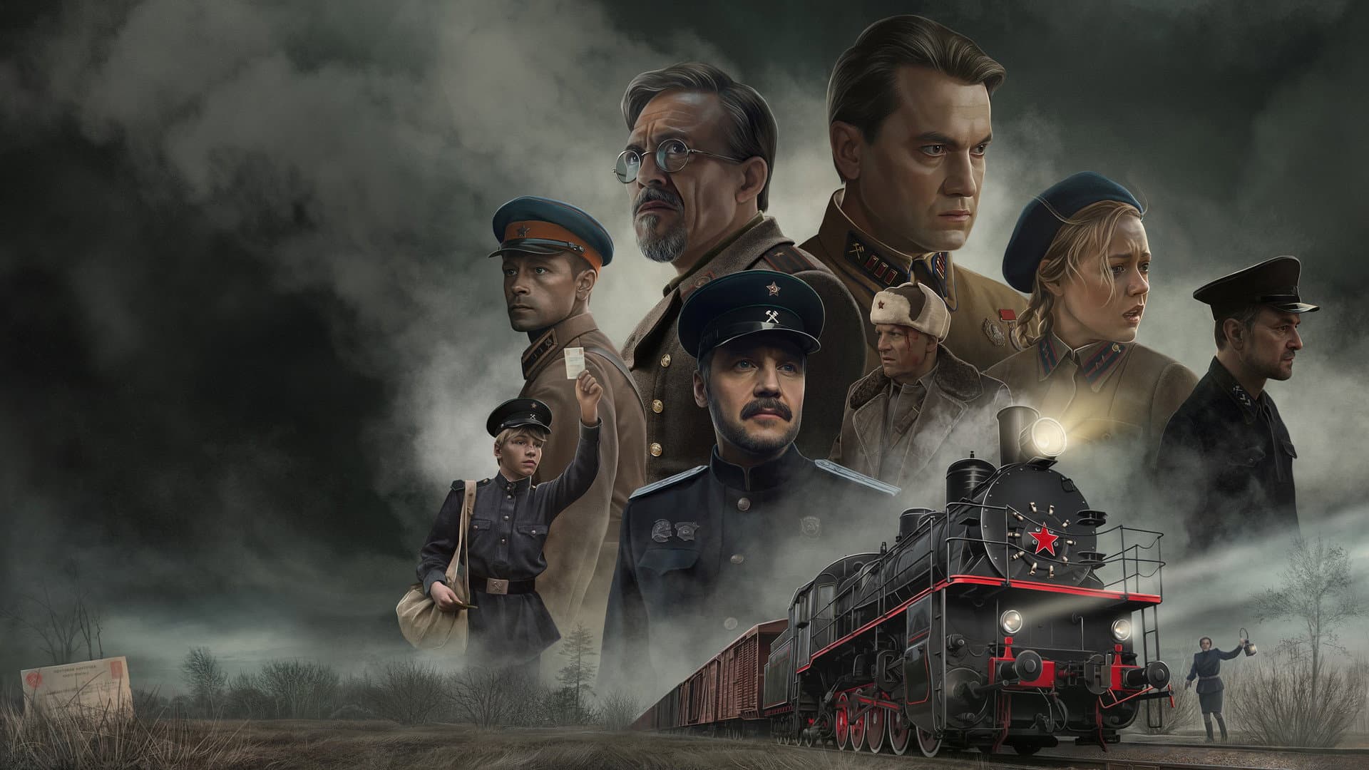 Дороги Победы backdrop