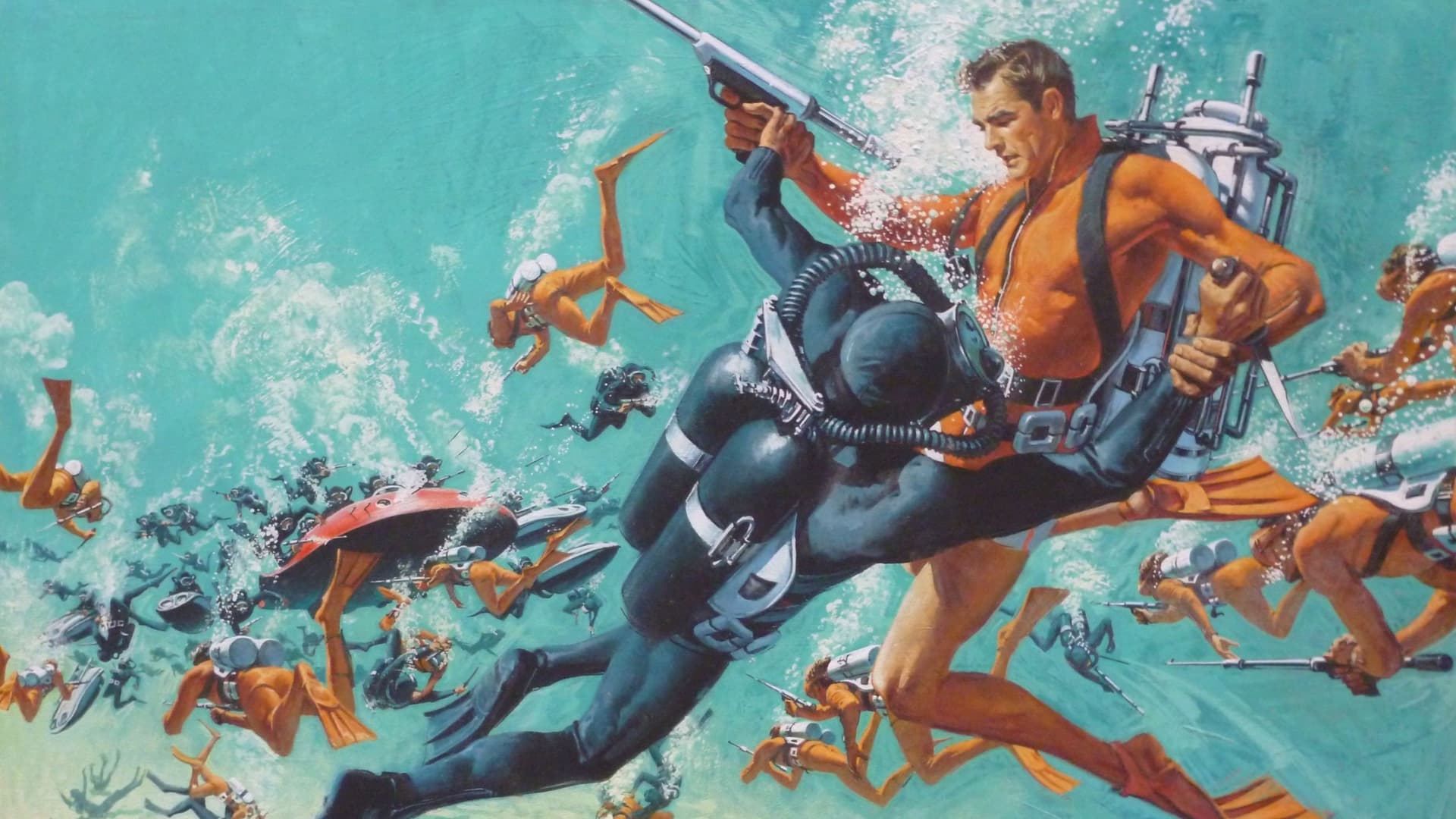 The Incredible World of James Bond backdrop