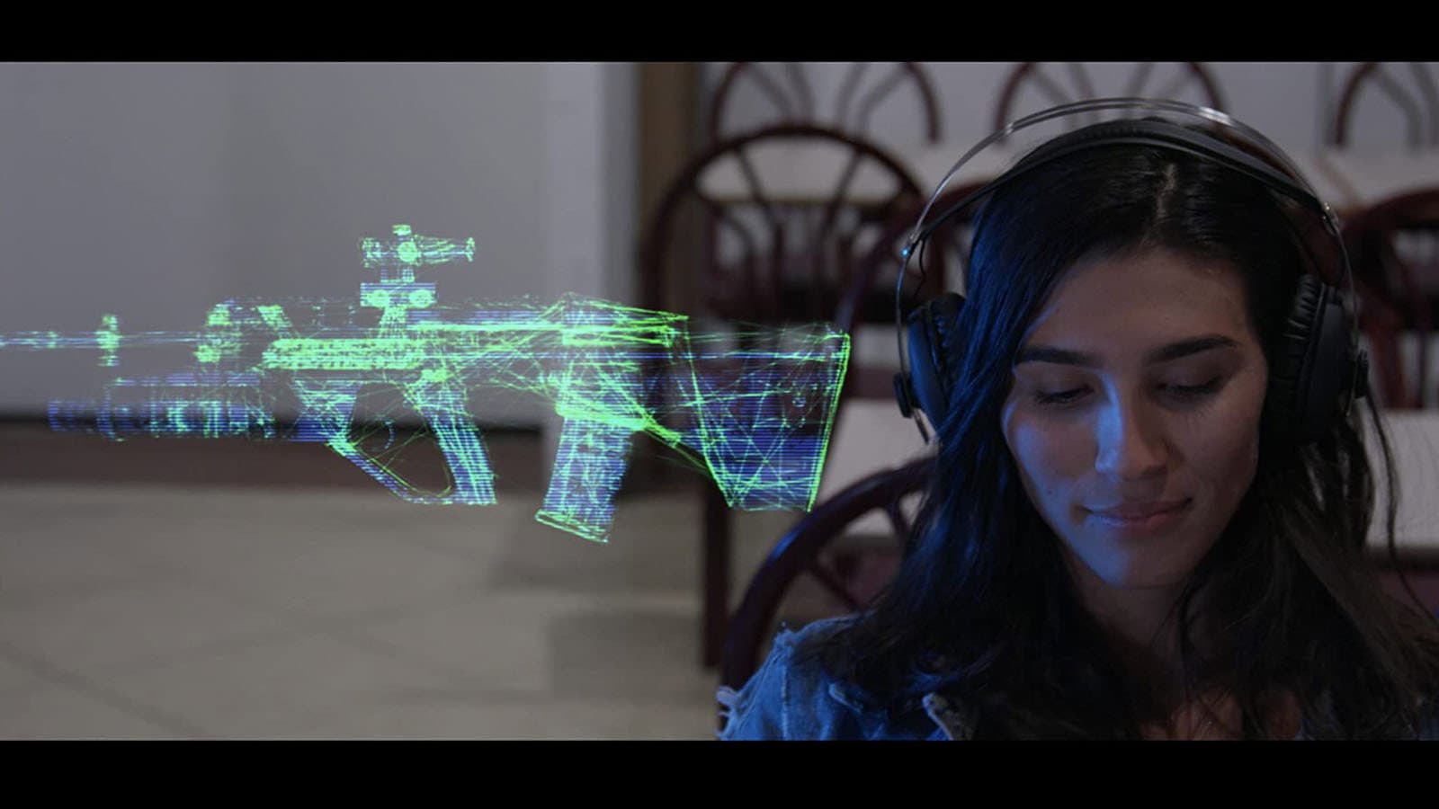 Virtual Death Match backdrop