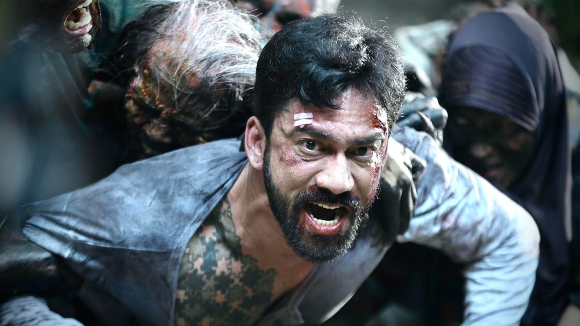 Graveyard Horror backdrop