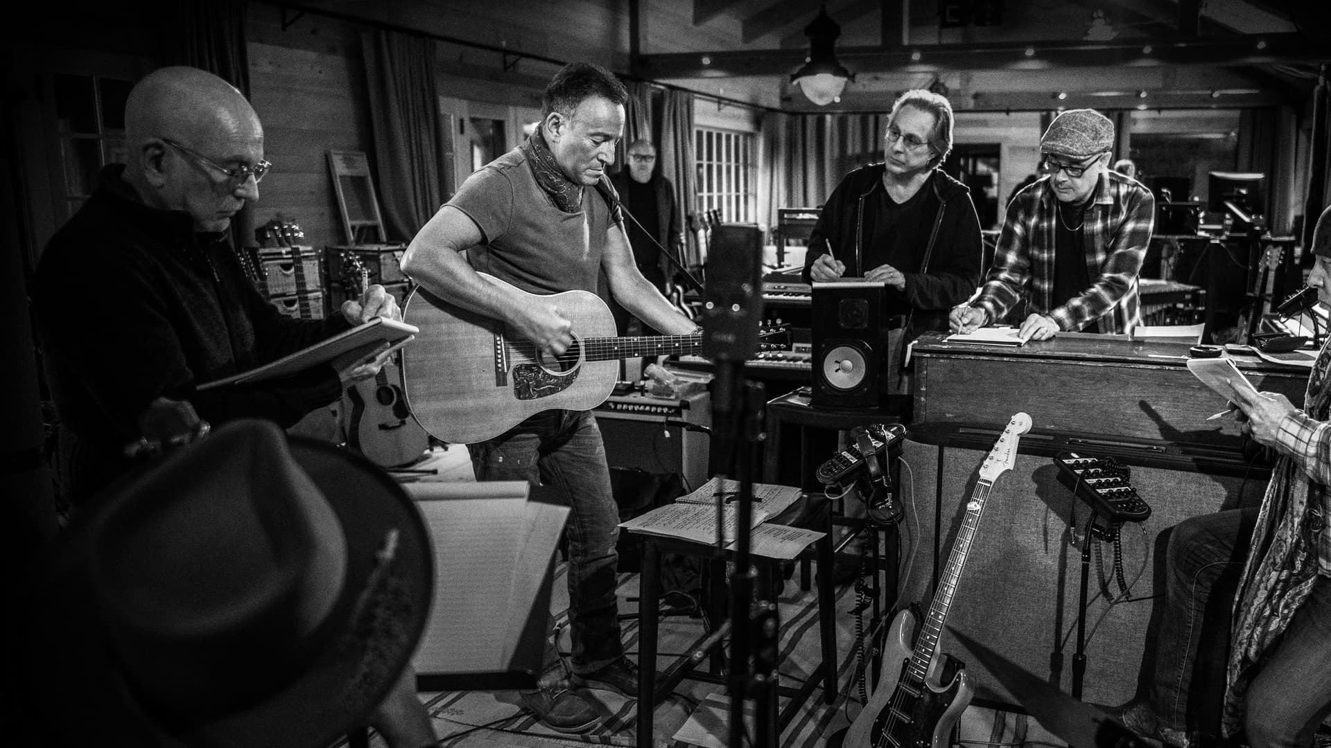 Bruce Springsteen's Letter to You backdrop