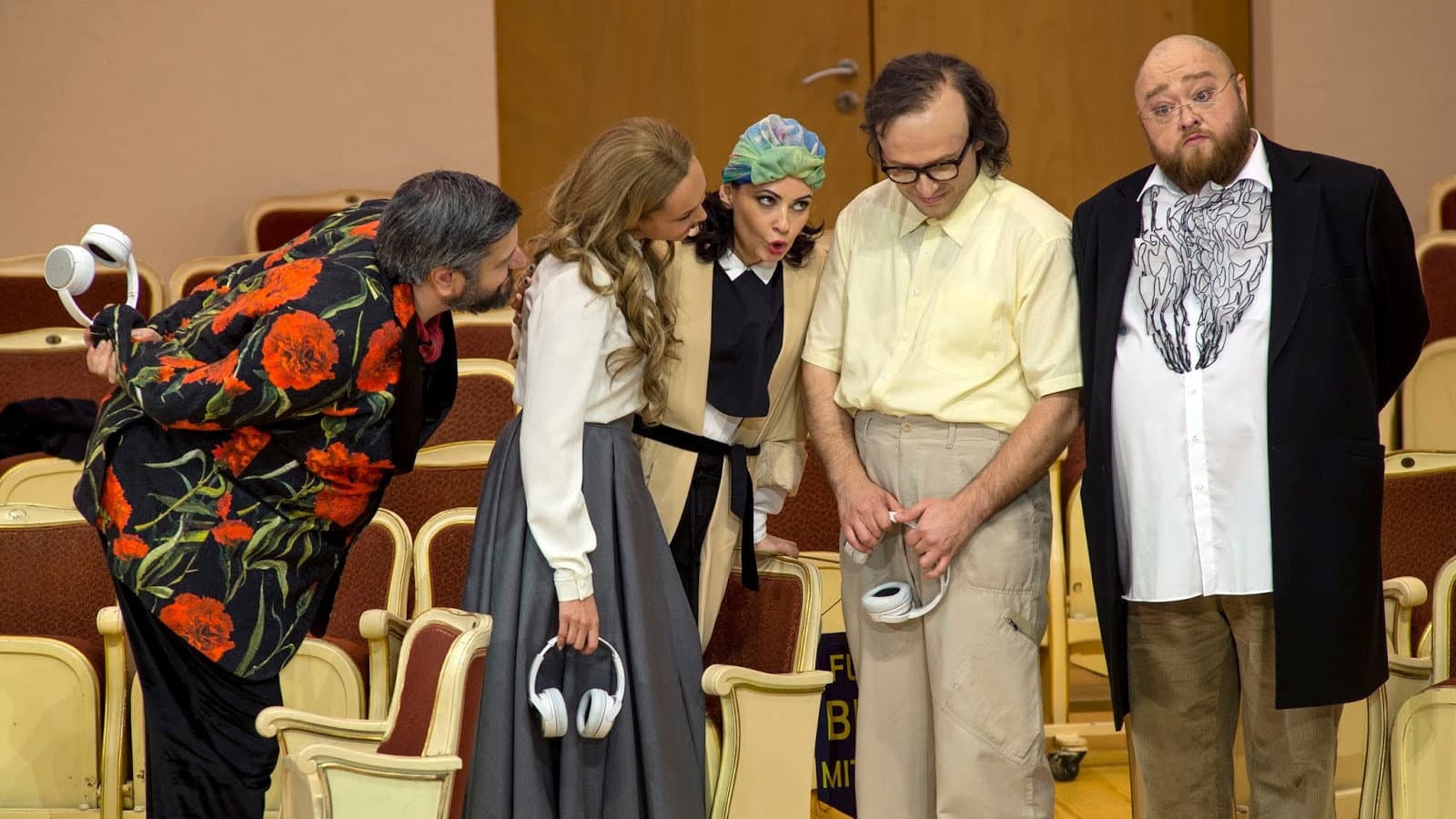 Betrothal in a Monastery backdrop