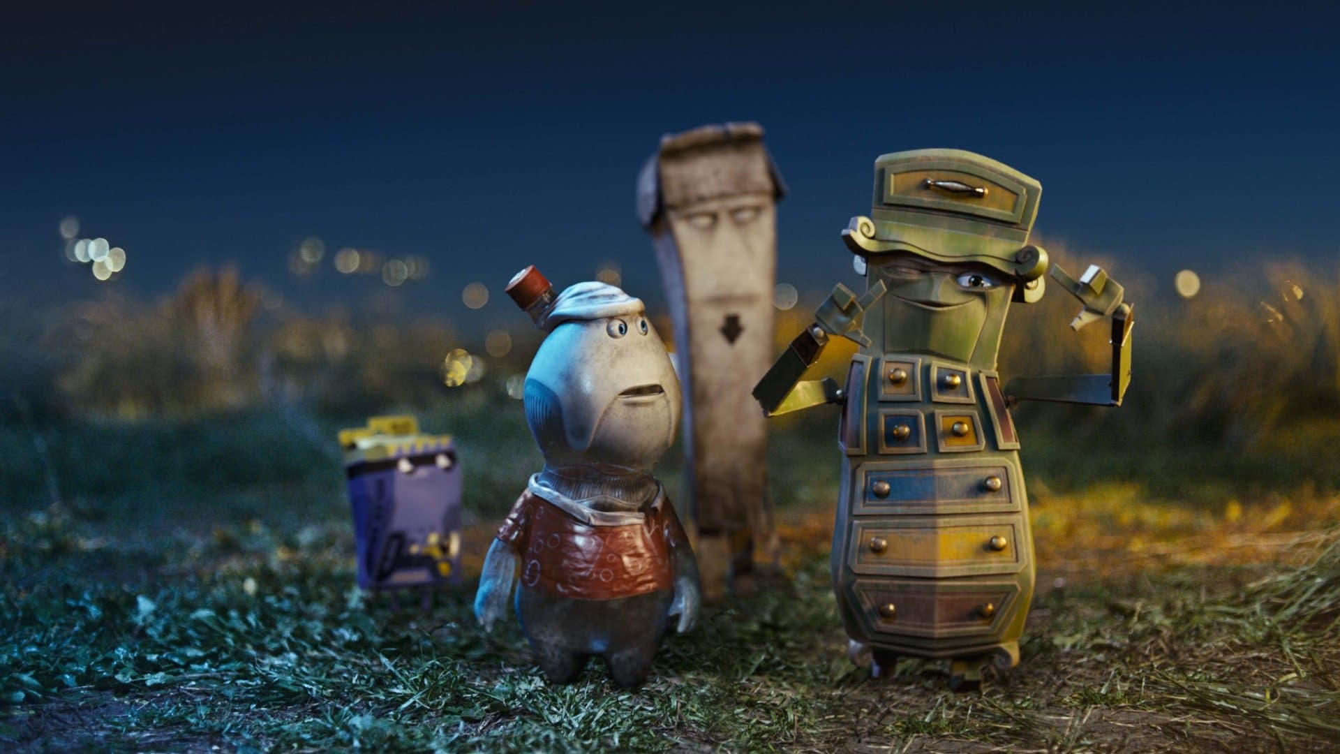 Trash: La Leggenda Della Piramide Magica backdrop