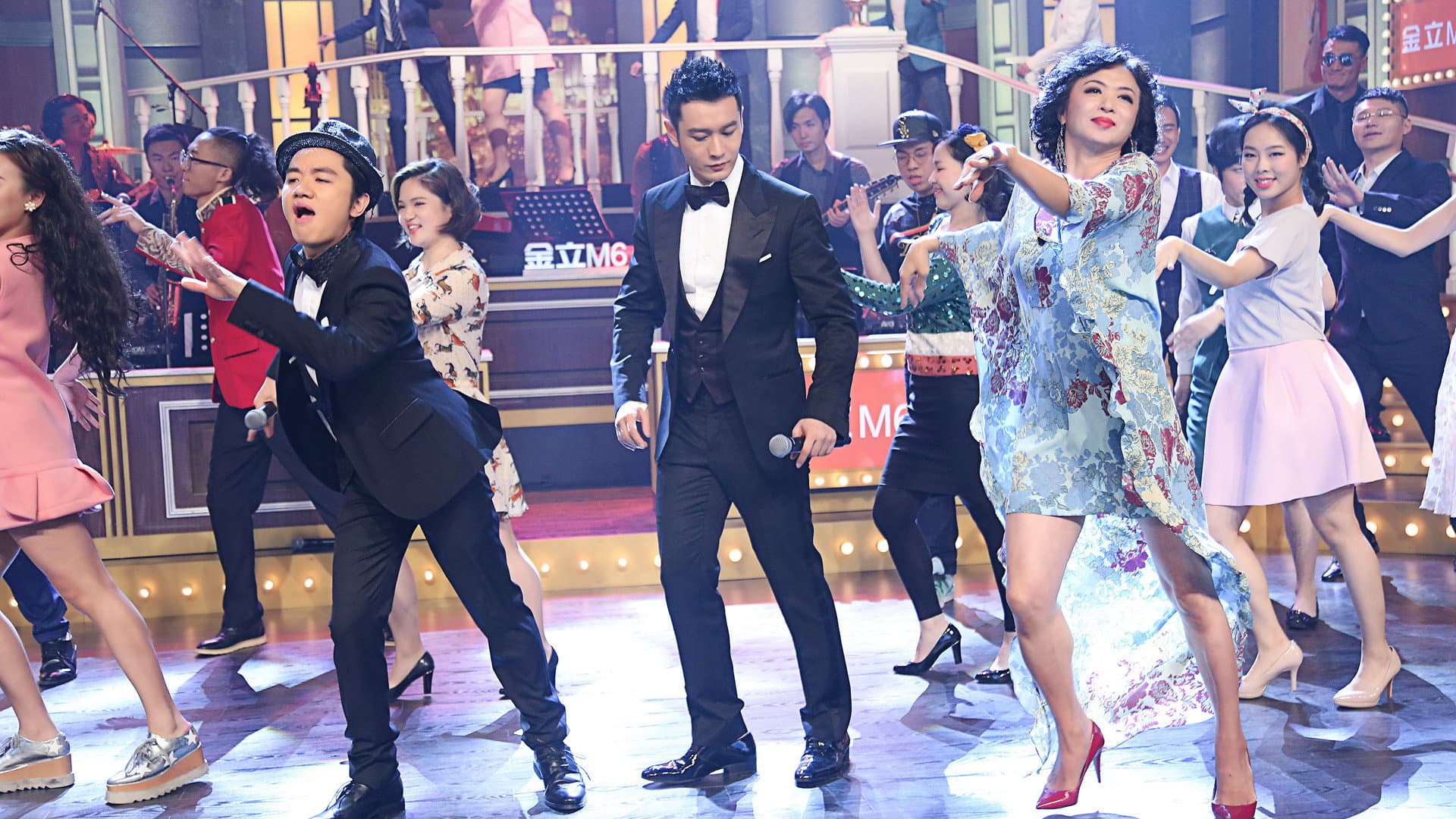 Golden Night backdrop