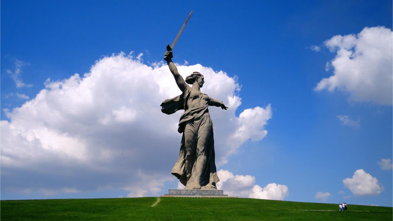 Советская Империя - Родина-Мать backdrop