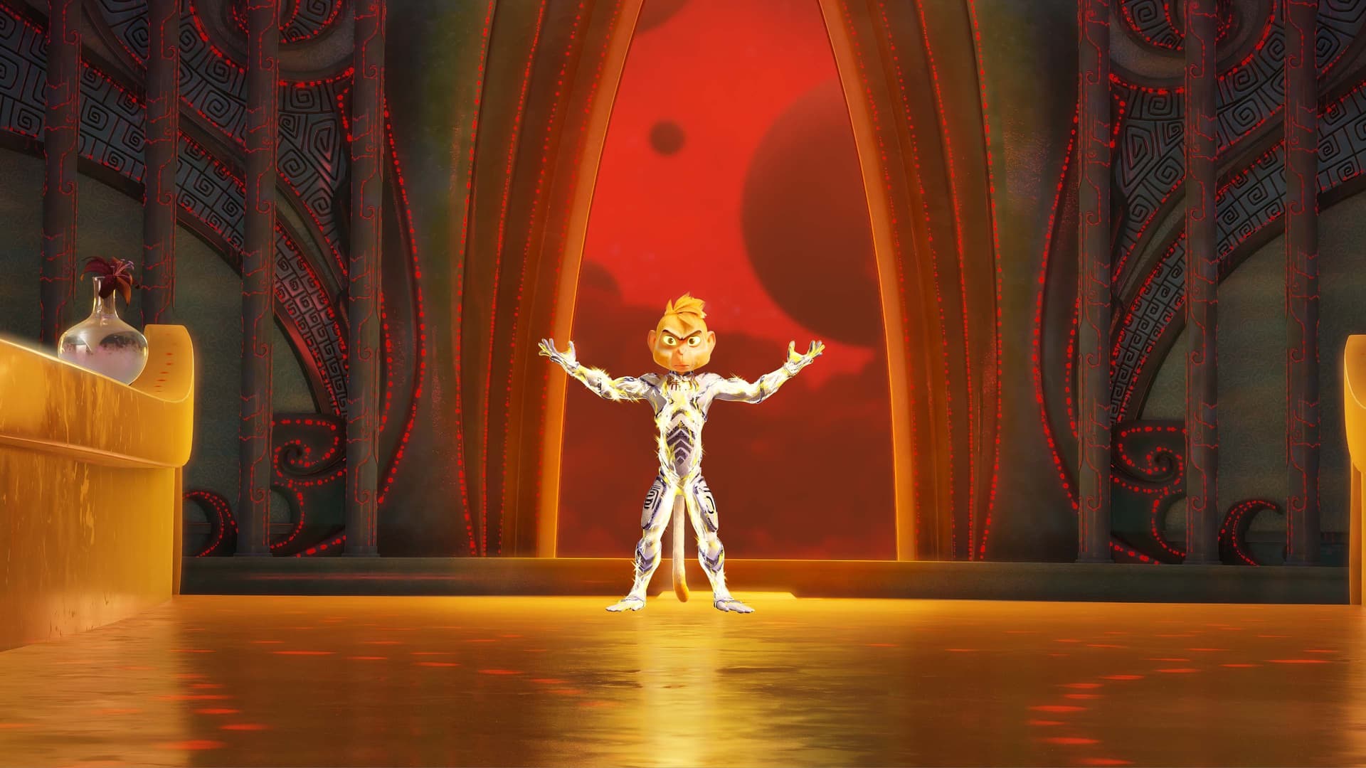 Shimmy: The First Monkey King backdrop