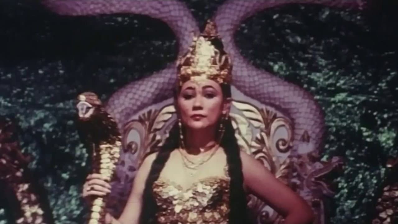 The Snake Queen backdrop