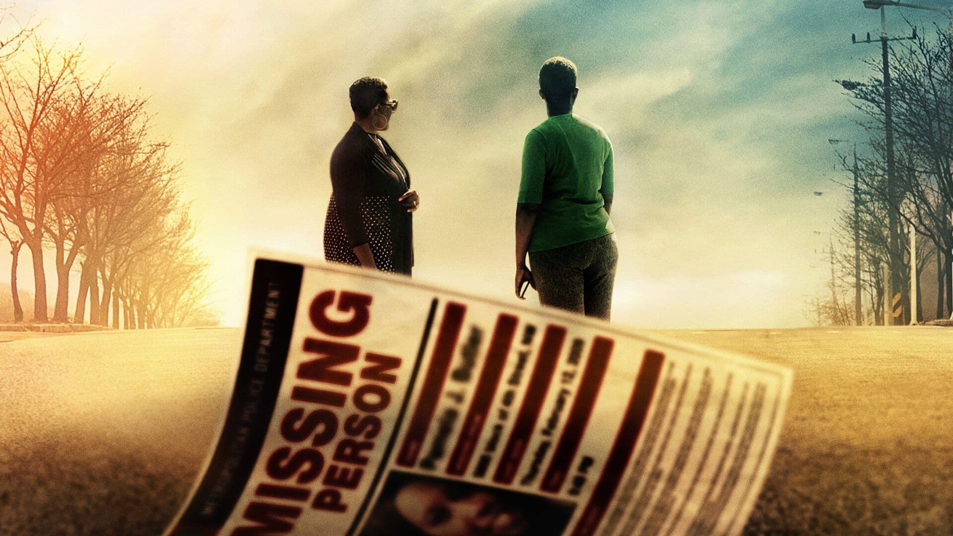 Black and Missing backdrop