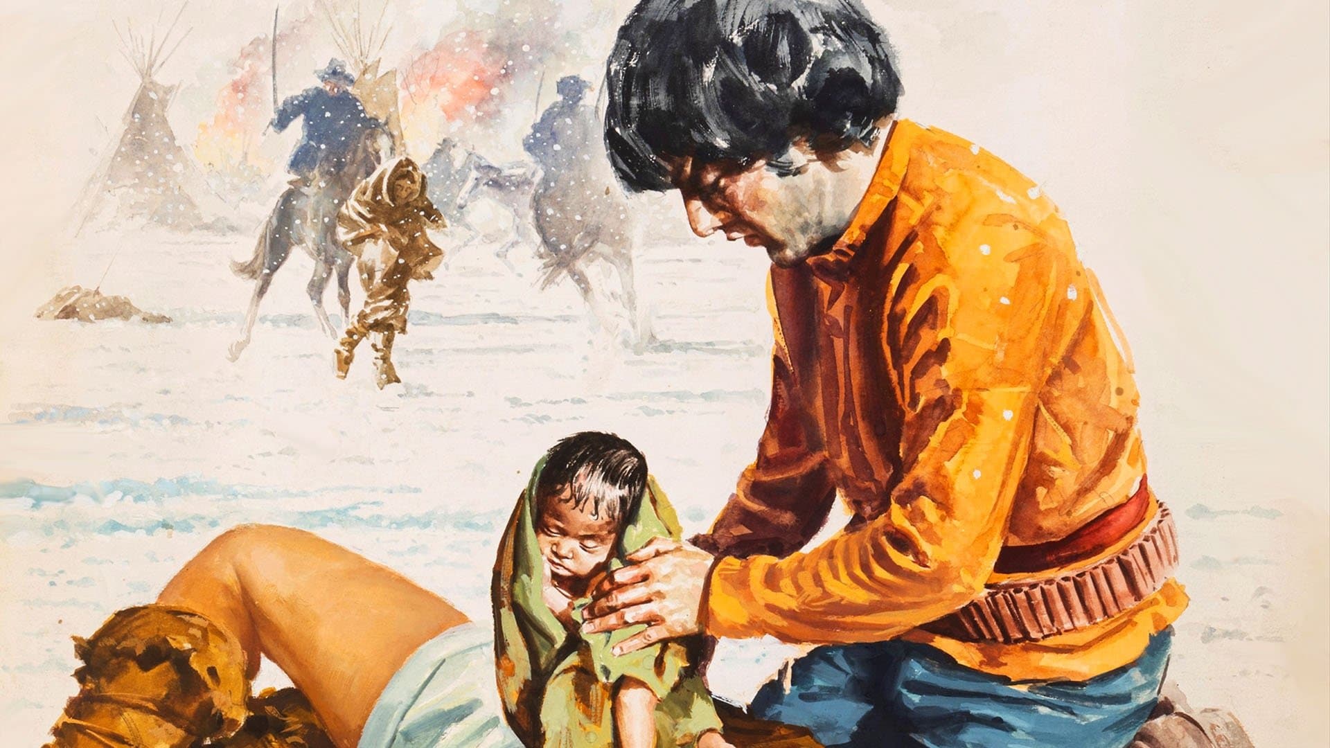 Little Big Man backdrop