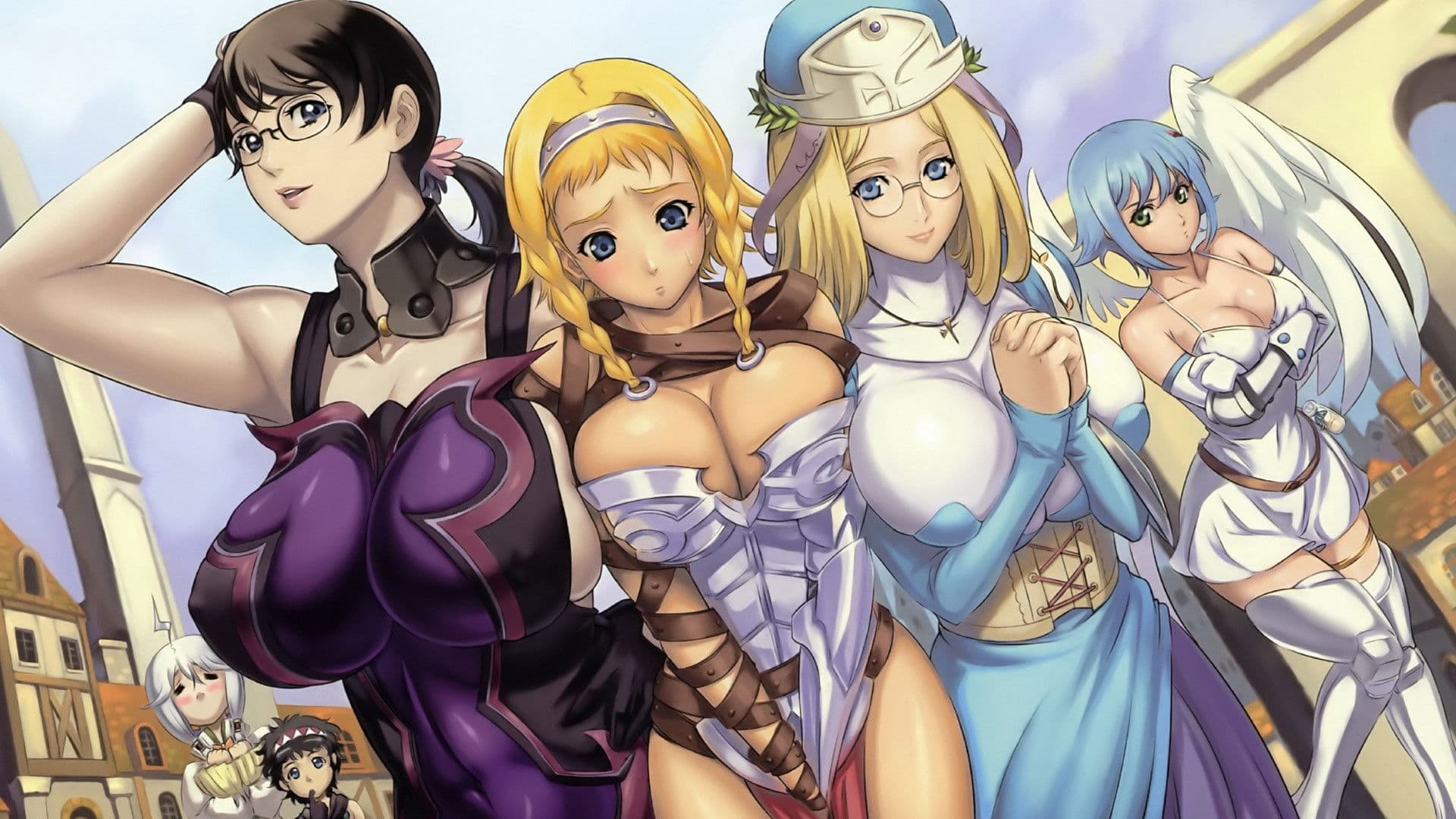 Queen's Blade UNLIMITED backdrop