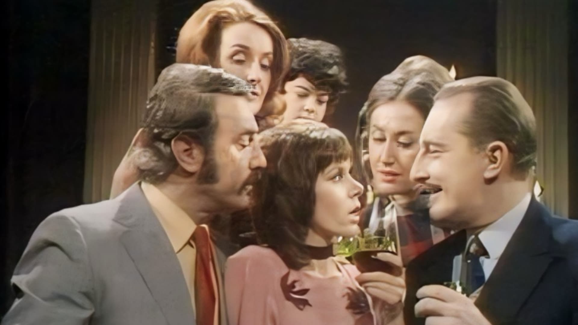 Someone at the Top of the Stairs backdrop