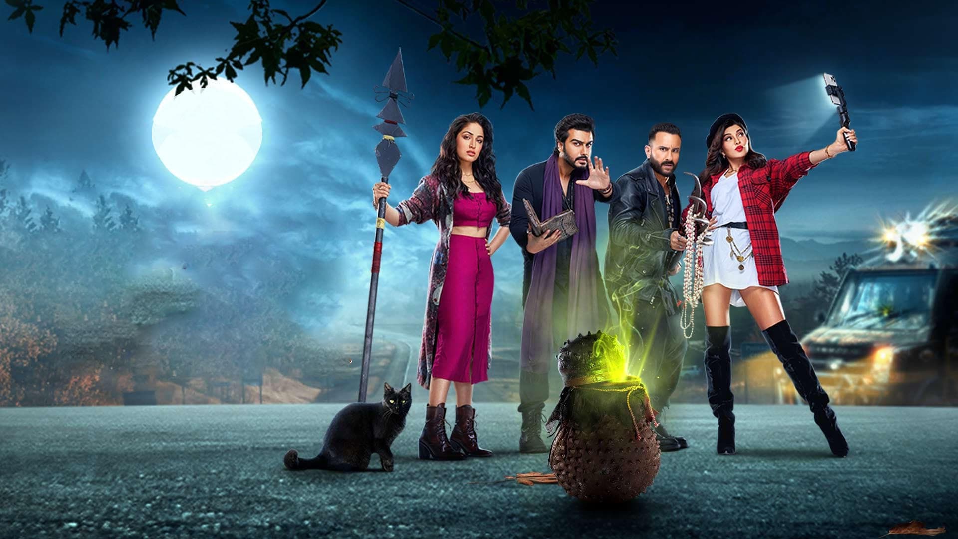 Bhoot Police backdrop