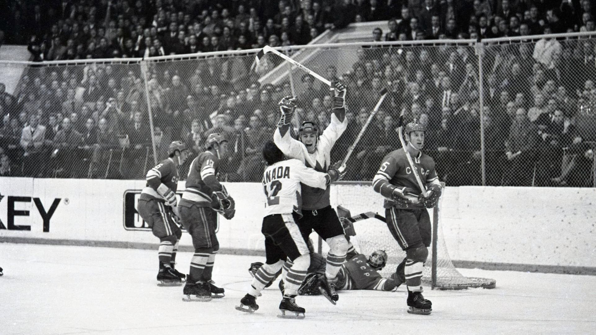 Ice-Breaker: The '72 Summit Series backdrop