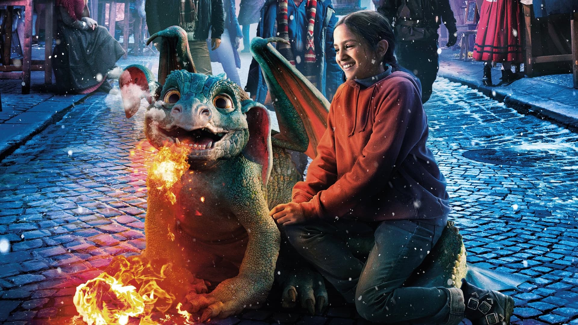 Dragon Girl backdrop