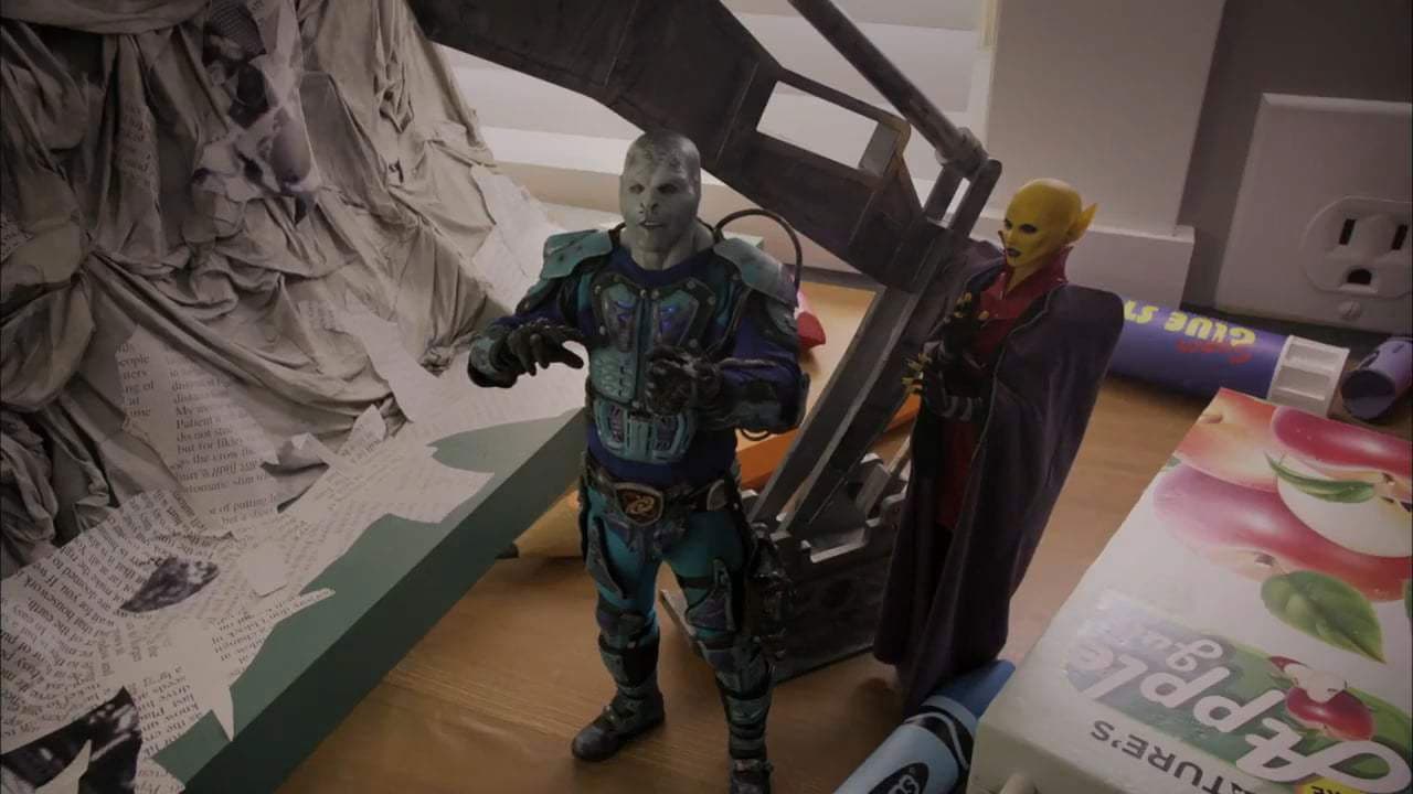 Aliens Ate My Homework backdrop