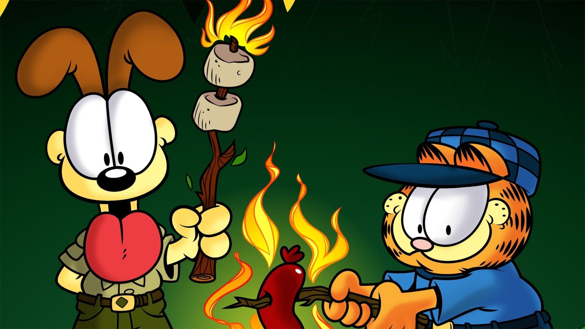 Garfield in the Rough backdrop