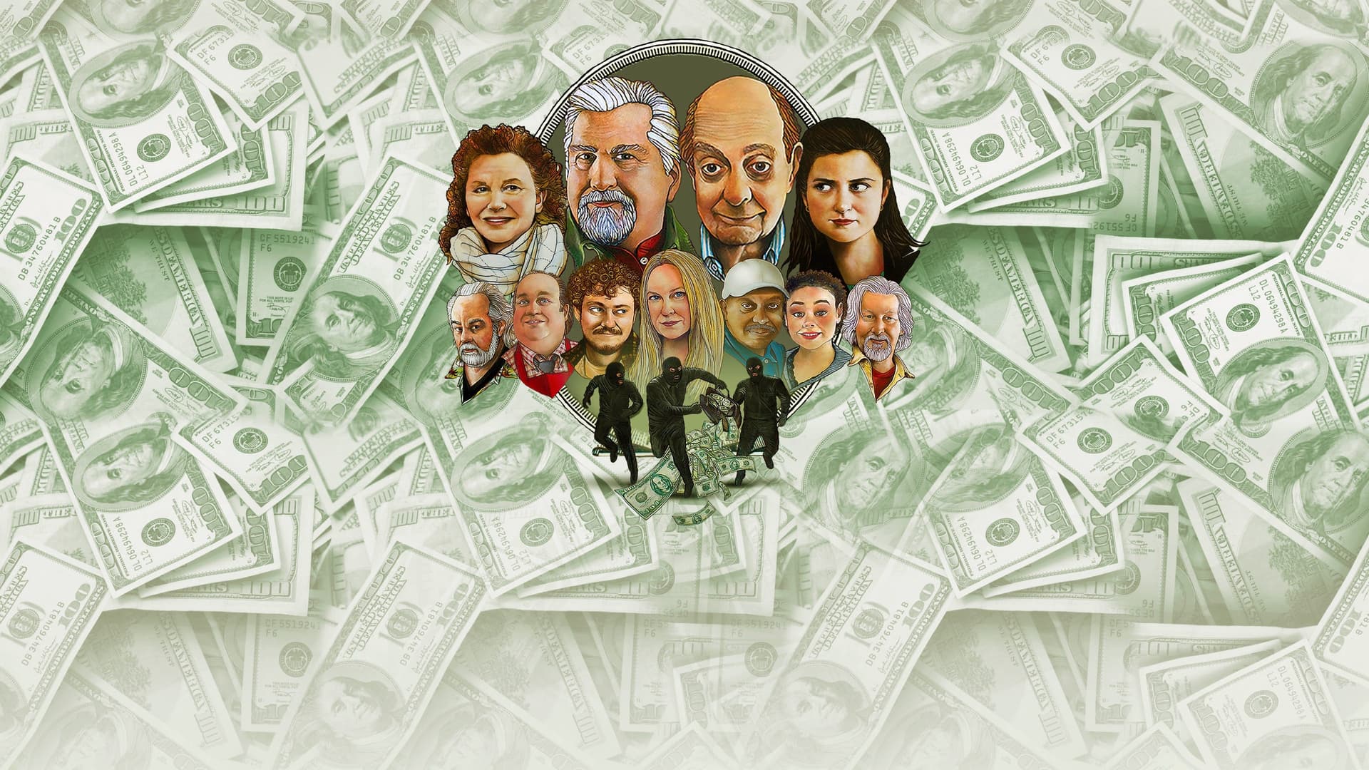 Lucky Louie backdrop