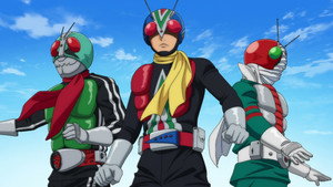 What's a Kamen Rider Do When A Dangerous Enemy Appears?