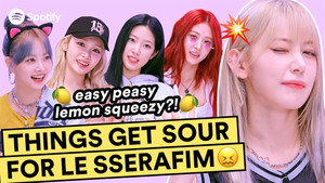 Life gives LE SSERAFIM lemons 🍋