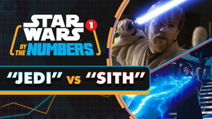Every Time Jedi or Sith is Said in Star Wars Movies
