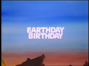 Earthday Birthday