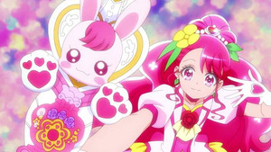 Holding Hands Tightly! We're Pretty Cure ♥ Cure Grace