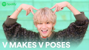 V makes V poses and the world is good again