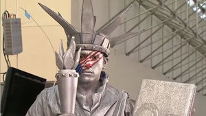 Human statue