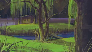 A Hut by the Lake