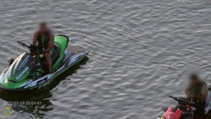 Chasing jet skis