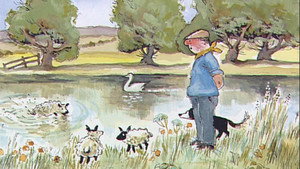 The Day That Auntie Ellie Went for a Swim / Lambs on a Real Farm