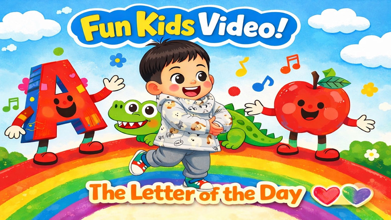 the letter of the day backdrop
