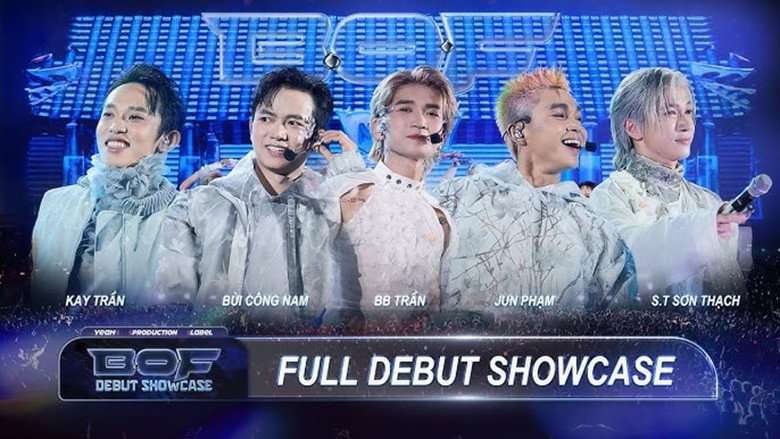B.O.F DEBUT SHOWCASE backdrop
