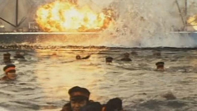 Battle of the Japan Sea backdrop