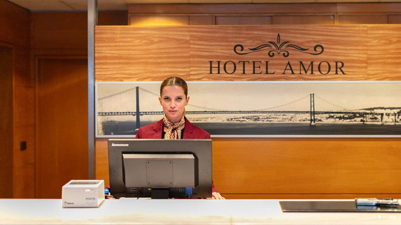Hotel Amor backdrop