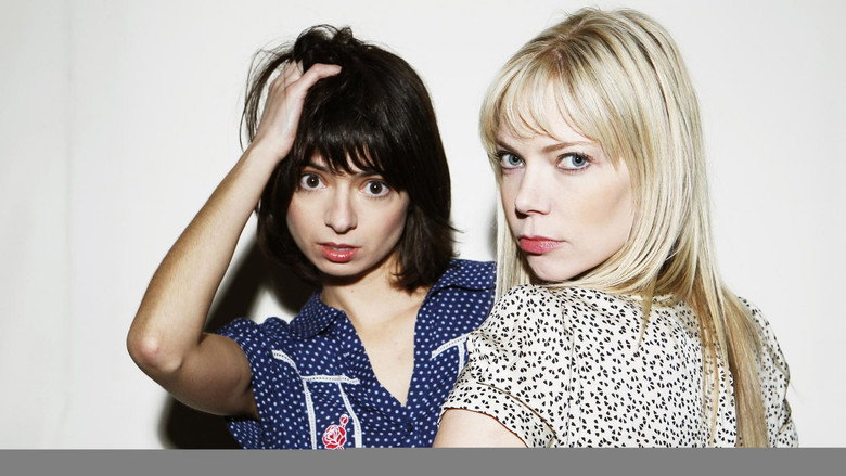Garfunkel and Oates backdrop