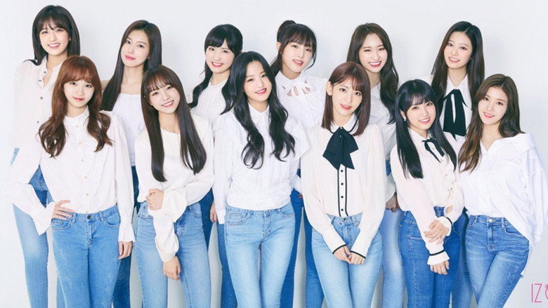 IZ*ONE CHU backdrop