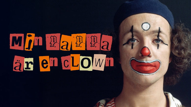 Min pappa är en clown backdrop