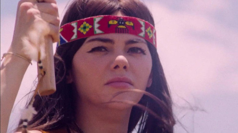 Coyote Woman backdrop