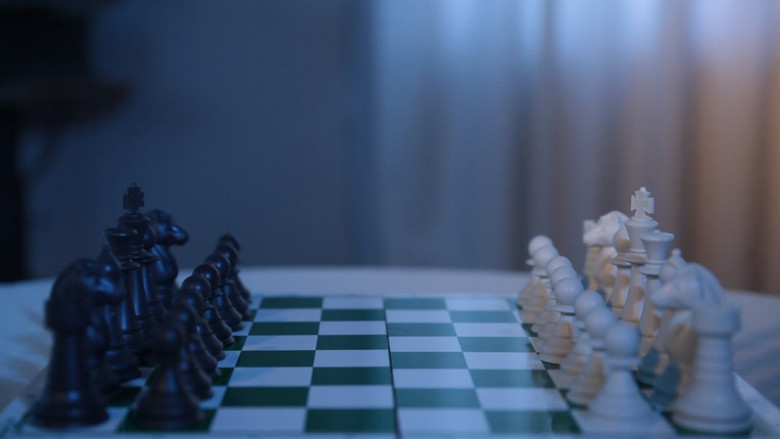 Checkmate backdrop