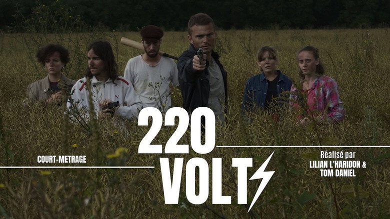 220 VOLTS backdrop