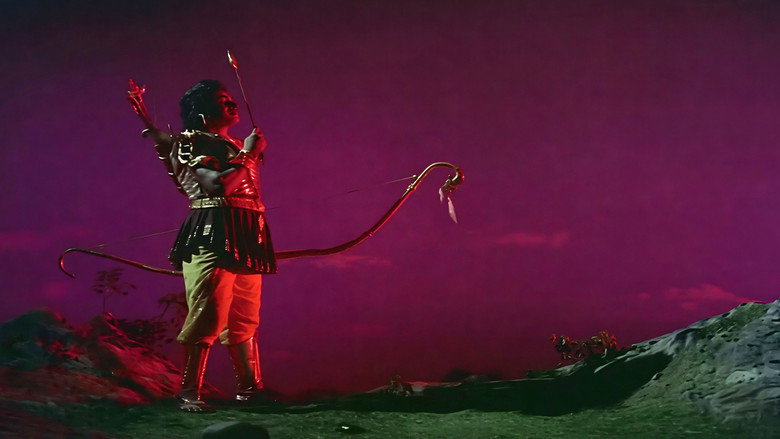 Babruvahana backdrop