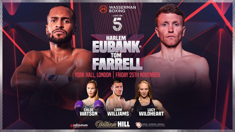 Harlem Eubank vs Tom Farrell backdrop