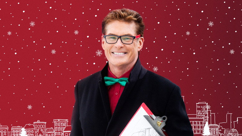 The Christmas Consultant backdrop