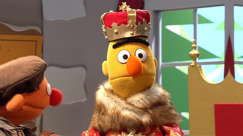 Ernie & Bert Märchen backdrop