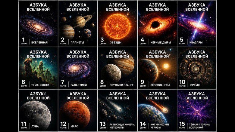 Азбука вселенной backdrop