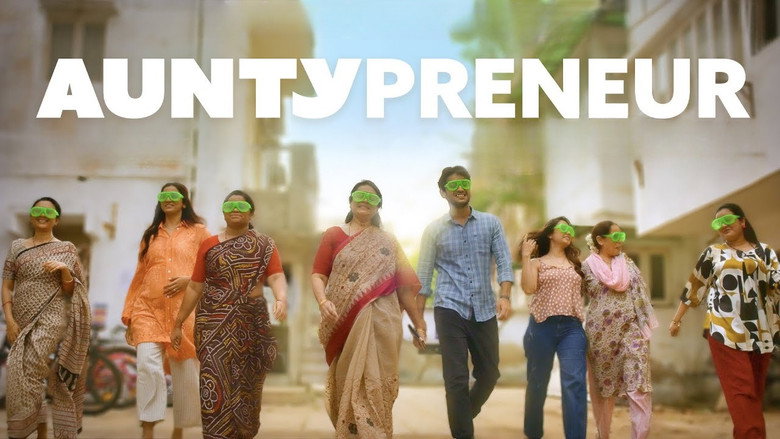 Auntypreneur backdrop
